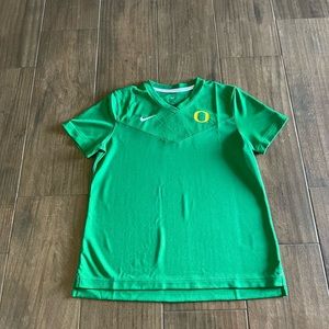 Nike Oregon Ducks Short Sleeve Football shirt womens M